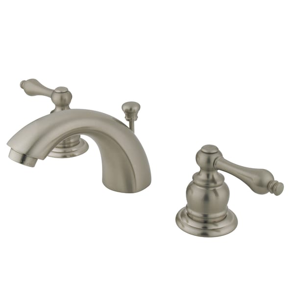 Mini-Widespread Bathroom Faucet, Brushed Nickel